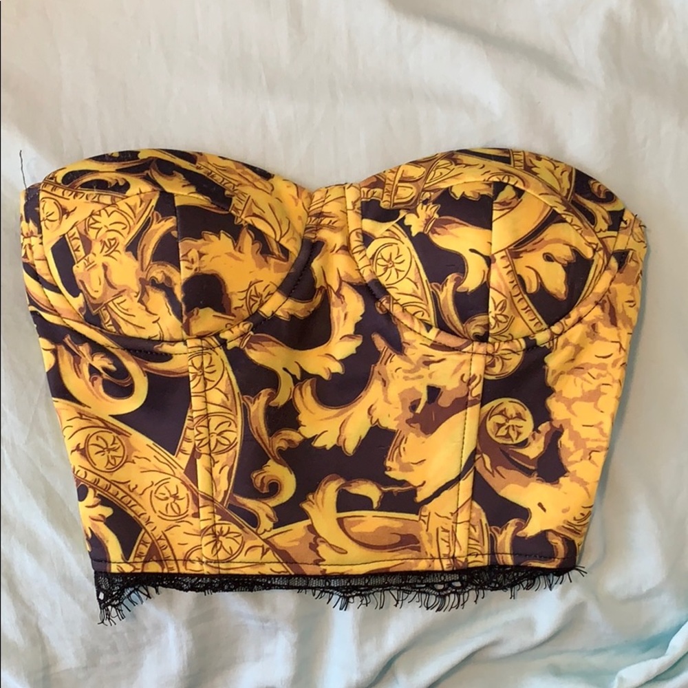 Fashion nova zip up top